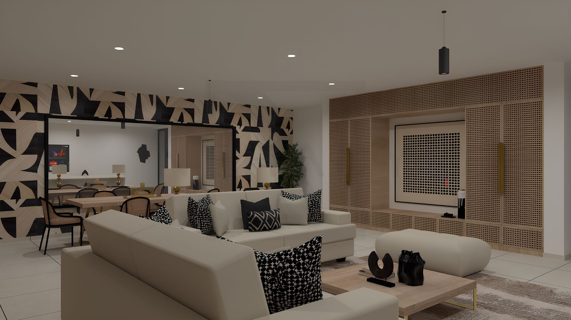 Réalisation Nehady - Salon Fann